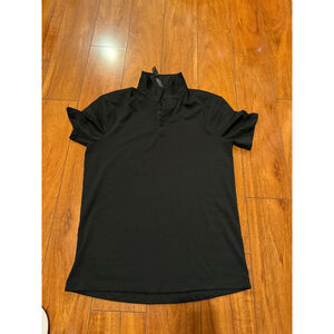 Men's Lululemon Black Polo Shirt M